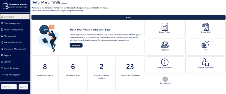 Microsoft 365 Timesheet App & Timesheet Software - Ignatiuz