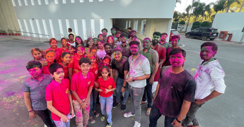 Holi 2025: Painting Smiles, Building Bonds at Ignatiuz