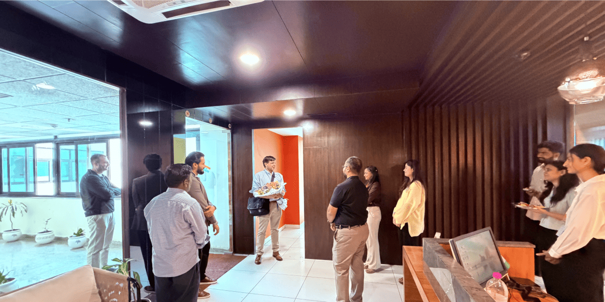 Warm Welcome at Ignatiuz Office