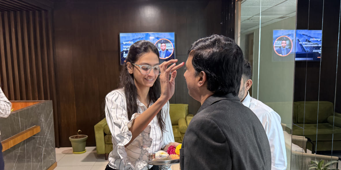 Girish Babu visit - Welcome