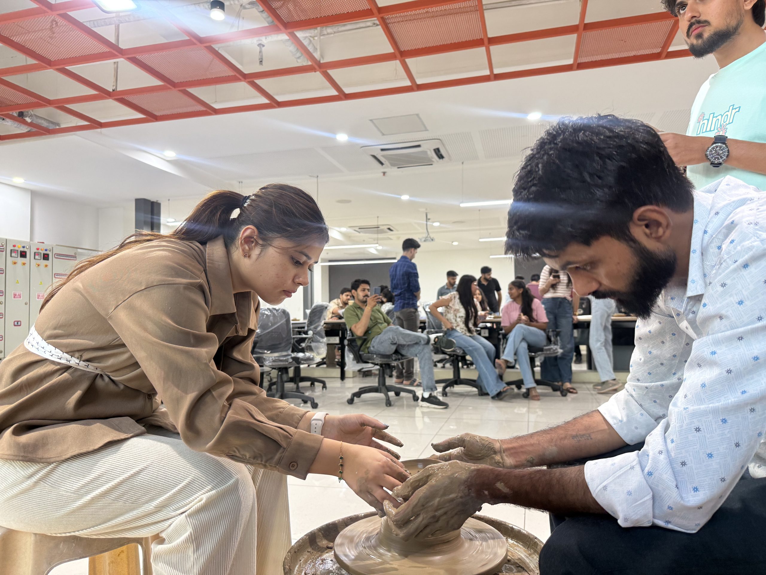 Pottery Session at Ignatiuz